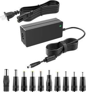 19V DC Power Supply 19V 3.42A Power Adapter 65W 45W with 10tips 19V DC Power Supply 19V 3.42A Power Adapter 65W 45W with 10tips