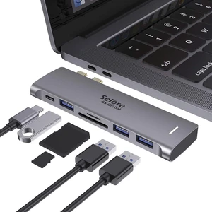 USB C Adapter for MacBook Pro/Air M1 M2 M3 2021 2020 2019 13 15 16 USB C Adapter for MacBook Pro/Air M1 M2 M3 2021 2020 2019 13 15 16