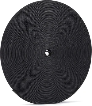 1/2 inch Reusable Fastening Tape Cable Ties Double-Sided Hook-and-Loop Cable Management Tape (Black 25 Yards) 1/2 inch Reusable Fastening Tape Cable Ties Double-Sided Hook-and-Loop Cable Management Tape (Black 25 Yards)