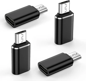 USB-C to Micro USB Adapter 4Pack Type C Female to Micro USB Male Converter USB-C to Micro USB Adapter 4Pack Type C Female to Micro USB Male Converter