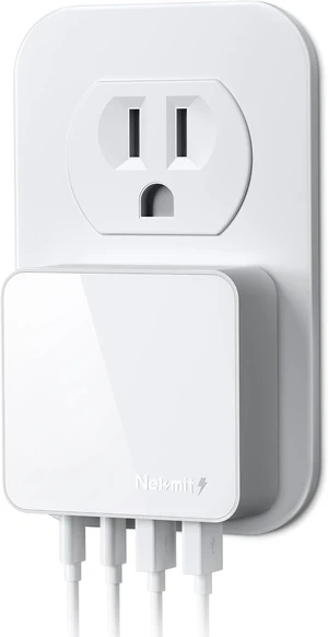 Flat USB C Wall Charger Block 70W Total Output Fast USB C Wall Plug with 2 USB-C and 2 USB-A Ports for iPhone 17/17 Pro Max/16 Series MacBook Pro iPad AirPods Flat USB C Wall Charger Block 70W Total Output Fast USB C Wall Plug with 2 USB-C and 2 USB-A Ports for iPhone 17/17 Pro Max/16 Series MacBook Pro iPad AirPods