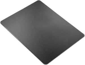 Hard Metal Aluminum Mouse Pad Clear Modern Smooth Magic Ultra Thin Double Side Design Mouse Mat Waterproof Fast and Accurate Control Compatible for Gaming and Office Black 9.05X7.08 Inch Hard Metal Aluminum Mouse Pad Clear Modern Smooth Magic Ultra Thin Double Side Design Mouse Mat Waterproof Fast and Accurate Control Compatible for Gaming and Office Black 9.05X7.08 Inch