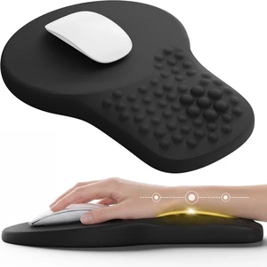 Ergonomic Mouse Pad with Wrist Rest Support Mousepad for Carpal Tunnel Pain Relief Memory Foam with Massage Design Non-Slip Base for Office Home Gamming Ergonomic Mouse Pad with Wrist Rest Support Mousepad for Carpal Tunnel Pain Relief Memory Foam with Massage Design Non-Slip Base for Office Home Gamming