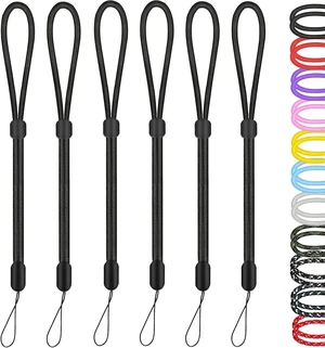 Hand Wrist Strap Lanyard 6 Pack 9.5inch Adjustable Nylon Wristlet Straps Keychain String for Cell Phone Case Holder 2 2022 Camera Key GoPro USB Drive Ski Glove(Black) Hand Wrist Strap Lanyard 6 Pack 9.5inch Adjustable Nylon Wristlet Straps Keychain String for Cell Phone Case Holder 2 2022 Camera Key GoPro USB Drive Ski Glove(Black)