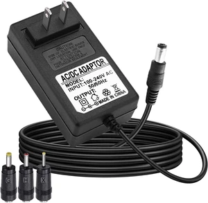 15V 2A Power Supply AC Adapter Charger Input 100V-240V Output DC 15Volt 2 Amp 30 Watt 15V Power Cord AC to DC15Volt 3.5/1.35mm 4.0/1.7mm 4.8/1.7mm Regulated Power Adapter Extra Long 6 FT 15V 2A Power Supply AC Adapter Charger Input 100V-240V Output DC 15Volt 2 Amp 30 Watt 15V Power Cord AC to DC15Volt 3.5/1.35mm 4.0/1.7mm 4.8/1.7mm Regulated Power Adapter Extra Long 6 FT