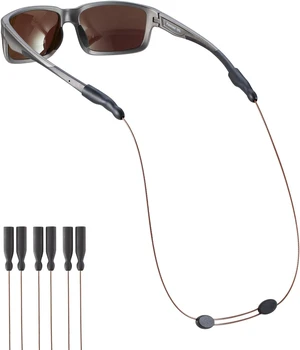 Sunglasses Strap -No Tail Adjustable Glasses Strap Eyeglasses & Cable Straps Eye Glasses Holders Around Neck Lanyard for Men Women -Eyewear Retainer String Chain (3pcs Brown 20in) Sunglasses Strap -No Tail Adjustable Glasses Strap Eyeglasses & Cable Straps Eye Glasses Holders Around Neck Lanyard for Men Women -Eyewear Retainer String Chain (3pcs Brown 20in)