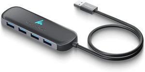 USB A to 4 Port USB 3.2 Hub 4X USB 5Gbps Data Transfer Speed Upto 5Gbps and 30cm Cable Multiport USB Splitter for Laptop and Desktop Plug and Play Compact and Portable USB Expansion Hub USB A to 4 Port USB 3.2 Hub 4X USB 5Gbps Data Transfer Speed Upto 5Gbps and 30cm Cable Multiport USB Splitter for Laptop and Desktop Plug and Play Compact and Portable USB Expansion Hub