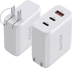 3USB Ports Gan 20W Foldable Charger 2 Pack - Compact Dual USB-C & USB-A Fast Charger with Smart Power Output for Safe Charging- Charging Block Compatible with & Android Simultaneously 3USB Ports Gan 20W Foldable Charger 2 Pack - Compact Dual USB-C & USB-A Fast Charger with Smart Power Output for Safe Charging- Charging Block Compatible with & Android Simultaneously