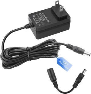 9V AC Adapter 9Volt 1Amp DC Power Supply 100-240V 50/60Hz to DC 9V Power Cord 10FT 5.5x2.5mm Plug with1 Reverse Polarity Converter Cable Compatible with Electronic Devices Below 1A 9W 9V AC Adapter 9Volt 1Amp DC Power Supply 100-240V 50/60Hz to DC 9V Power Cord 10FT 5.5x2.5mm Plug with1 Reverse Polarity Converter Cable Compatible with Electronic Devices Below 1A 9W