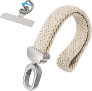 Stretchy Phone Wrist Strap with 360° Rotatable Metal Tab Stretchy Phone Wrist Strap with 360° Rotatable Metal Tab