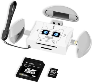 SD Card Reader USB 3.0 Dual Slot for TF/SD Card for Mac/PC SD Card Reader USB 3.0 Dual Slot for TF/SD Card for Mac/PC