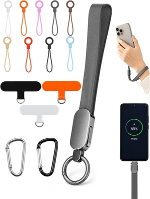 Phone Wrist Strap Lanyard With Charging Cute Wristlet Keychain Charm Phone Wrist Strap Lanyard With Charging Cute Wristlet Keychain Charm