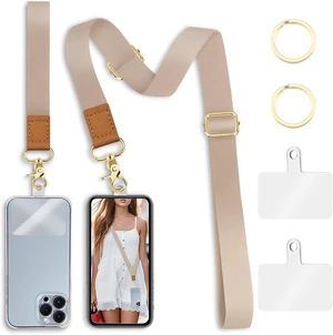 Phone Lanyard Crossbody Strap Wrist Neck Adjustable Women Gold Phone Lanyard Crossbody Strap Wrist Neck Adjustable Women Gold