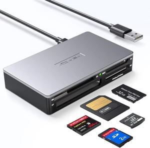 SmartMedia Card Reader Writer All-in-1 USB Universal Multi Card Adapter Slim Hub Read Smart Media xD SD SDHC SDXC UHS-I MMC MS Pro Duo CF MD Camera Flash Memory Cards For Windows Mac Linux SmartMedia Card Reader Writer All-in-1 USB Universal Multi Card Adapter Slim Hub Read Smart Media xD SD SDHC SDXC UHS-I MMC MS Pro Duo CF MD Camera Flash Memory Cards For Windows Mac Linux
