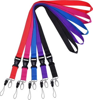 Office Lanyard 5 Pack 23 inch Neck Strap Lanyards - 5 Colors Office Lanyard 5 Pack 23 inch Neck Strap Lanyards - 5 Colors