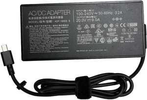 New 20V 9A AC Adapter ADP-180TB K Compatible for Zephyrus GA403UV-BS92-CB New 20V 9A AC Adapter ADP-180TB K Compatible for Zephyrus GA403UV-BS92-CB
