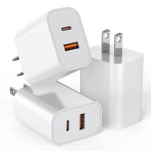 USB C Charger Block 3Pack 20W Dual Port USB C Wall Charger Plug USB C Charger Block 3Pack 20W Dual Port USB C Wall Charger Plug