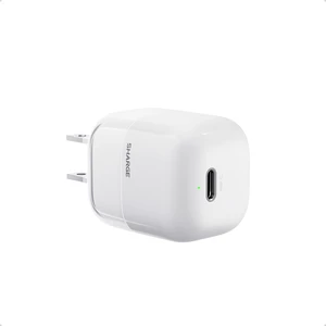 SHARGE USB C Wall Charger Block 20W Gan Charger with Foldable Plug SHARGE USB C Wall Charger Block 20W Gan Charger with Foldable Plug