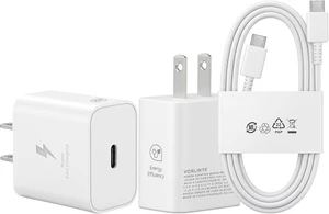 25W GaN PD3.0 PPS USB-C Charger Kit 1M Cable for iPhone 15-17 25W GaN PD3.0 PPS USB-C Charger Kit 1M Cable for iPhone 15-17