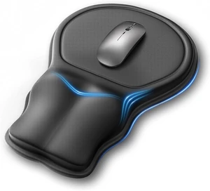 Ergonomic Mouse Pad with Wrist Rest Extended Forearm Support Ergonomic Mouse Pad with Wrist Rest Extended Forearm Support