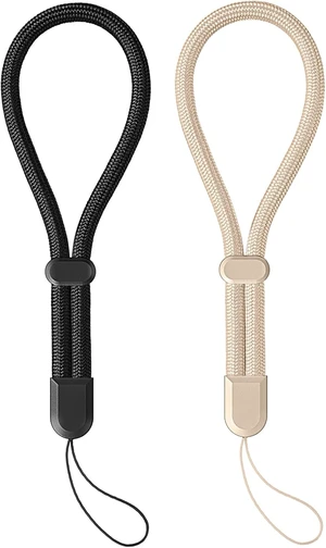 2 Pc Phone Wrist Strap Charm Anti-Lost Lanyard Hand Wristlet Finger Grip Strong Durable Adjustable for Women Men Universal for iPhone Camera Keychain USB Wallet ID Tag Black Beige 2 Pc Phone Wrist Strap Charm Anti-Lost Lanyard Hand Wristlet Finger Grip Strong Durable Adjustable for Women Men Universal for iPhone Camera Keychain USB Wallet ID Tag Black Beige