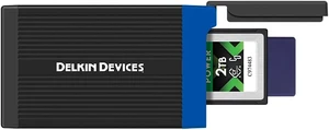 USB 3.2 CFexpress Type B & SD UHS-II Reader 10Gbps Transfer Compact with Built-in Storage Compatible with Mac and Windows Black (DDREADER-56) USB 3.2 CFexpress Type B & SD UHS-II Reader 10Gbps Transfer Compact with Built-in Storage Compatible with Mac and Windows Black (DDREADER-56)