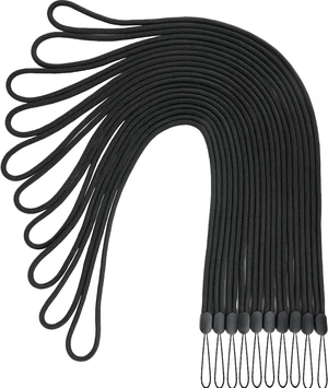 10Pack Lanyards Neck Office Straps Circular Straps(10 Black -Combination 2) 10Pack Lanyards Neck Office Straps Circular Straps(10 Black -Combination 2)