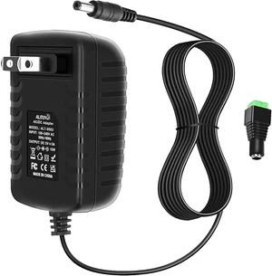 5V 3A 15W AC 100V~240V to DC Power Supply Adapter Converter 5.5X 2.5mm 5.5x2.1mm Plug for WS2812B WS2811 WS2801 SK6812 LED Pixel Strip Light CCTV Camera Security System 5V 3A 15W AC 100V~240V to DC Power Supply Adapter Converter 5.5X 2.5mm 5.5x2.1mm Plug for WS2812B WS2811 WS2801 SK6812 LED Pixel Strip Light CCTV Camera Security System