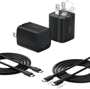 25W Compact USB C Charger Block 2 Pack Fast Charging for Travel 25W Compact USB C Charger Block 2 Pack Fast Charging for Travel
