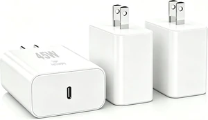 45W Super Fast Charger Block 3Pack Type C Charger Fast Charging Plug Android Phone Chargers USB C Wall Charger Power Adapter Compatible Galaxy S26 Ultra/S26+/S26/S25/S24/S23/Z Fold 8 45W Super Fast Charger Block 3Pack Type C Charger Fast Charging Plug Android Phone Chargers USB C Wall Charger Power Adapter Compatible Galaxy S26 Ultra/S26+/S26/S25/S24/S23/Z Fold 8