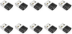 USB to USB C Adapter 10 Pack Type C Female to A Male Charger Cable Converter for iPhone 15 14 13 12 Pro Max Plus Watch Ultra iWatch 9 8 7 MacBook Pro iPad 10 9 Galaxy S20-23 and More USB to USB C Adapter 10 Pack Type C Female to A Male Charger Cable Converter for iPhone 15 14 13 12 Pro Max Plus Watch Ultra iWatch 9 8 7 MacBook Pro iPad 10 9 Galaxy S20-23 and More