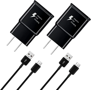USB Wall Charger Block with 6.6ft Type C Fast Charging Cord for USB Wall Charger Block with 6.6ft Type C Fast Charging Cord for