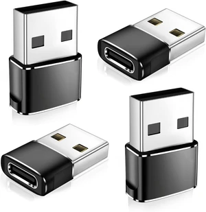 USB to USB C Adapter - USB C Female to USB Male Adapter Type C Charger Cable Power Converter for iPhone 16 15 14 13 Pro Max Watch Airpods Compatible for Switch Galaxy S25 USB to USB C Adapter - USB C Female to USB Male Adapter Type C Charger Cable Power Converter for iPhone 16 15 14 13 Pro Max Watch Airpods Compatible for Switch Galaxy S25