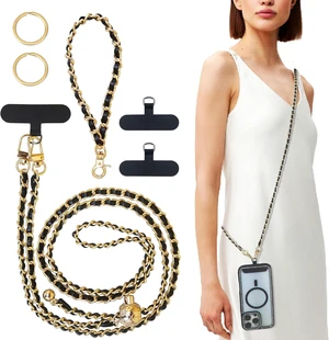 Phone Chain Crossbody Adjustable Anti-Theft Cell Phone Lanyard Crossbody Phone Chain Crossbody Adjustable Anti-Theft Cell Phone Lanyard Crossbody