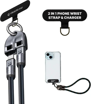 Cell Phone Lanyard and USB C to USB C Charger for iPhone: Wrist Strap Most iPhone and Android Smartphones Cell Phone Lanyard and USB C to USB C Charger for iPhone: Wrist Strap Most iPhone and Android Smartphones