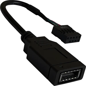 Motherboard USB 2.0 to USB C 3.2 Gen 1 Header Adapter (Single-Head) Motherboard USB 2.0 to USB C 3.2 Gen 1 Header Adapter (Single-Head)