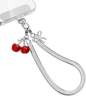 Phone Wrist Strap Phone Charm Strap Metal Phone Chain Tab Welding Process not Easy to Break Phone Wrist Strap Phone Charm Strap Metal Phone Chain Tab Welding Process not Easy to Break