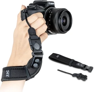 Upgraded Quick Release Soft Neoprene Camera Hand Wrist Grip Strap with Thinner Lanyard for Canon R50 R50 V R100 R7 R6V R6 V R10 M50 Mark II Lumix ZS99 S5IIX S5II S1RII S9 Fuji GFX 100 II Coolpix P950 Upgraded Quick Release Soft Neoprene Camera Hand Wrist Grip Strap with Thinner Lanyard for Canon R50 R50 V R100 R7 R6V R6 V R10 M50 Mark II Lumix ZS99 S5IIX S5II S1RII S9 Fuji GFX 100 II Coolpix P950