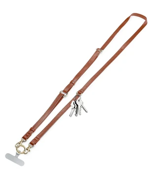 Clip and Go Phone Strap Crossbody Wrist 2 in 1 Leather Lanyard with Tether Hanging Loops Adjustable Anti-Theft Purse Replacement Handbag Long Thin Shoulder Neck Straps for All Phones Keys Bags Brown Clip and Go Phone Strap Crossbody Wrist 2 in 1 Leather Lanyard with Tether Hanging Loops Adjustable Anti-Theft Purse Replacement Handbag Long Thin Shoulder Neck Straps for All Phones Keys Bags Brown