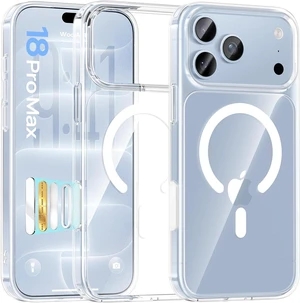 for iPhone 18 Pro Max Case Clear / 17 Pro Max Case Fit for Magsafe Military Grade Drop Protection Magnetic Shockproof Bumper 18 Pro Max Cell Phone Cases Slim Transparent Cover Non-Yellowing for iPhone 18 Pro Max Case Clear / 17 Pro Max Case Fit for Magsafe Military Grade Drop Protection Magnetic Shockproof Bumper 18 Pro Max Cell Phone Cases Slim Transparent Cover Non-Yellowing