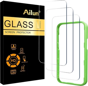 3 Pack Screen Protector for iPhone 17 / iPhone 16 Pro Tempered Glass 3 Pack Screen Protector for iPhone 17 / iPhone 16 Pro Tempered Glass