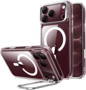 Classic Hybrid for iPhone 18 Pro/17 Pro Case with Flex Stand Clear Classic Hybrid for iPhone 18 Pro/17 Pro Case with Flex Stand Clear