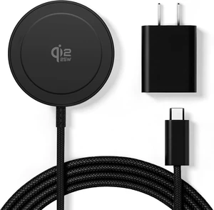 Magnetic 25W Wireless Charger 5FT Qi2 Fast Charging Pad for MagSafe Magnetic 25W Wireless Charger 5FT Qi2 Fast Charging Pad for MagSafe