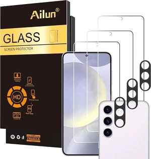 Screen Protector + Camera Lens Protector for Galaxy S24+ / S24 Plus Screen Protector + Camera Lens Protector for Galaxy S24+ / S24 Plus