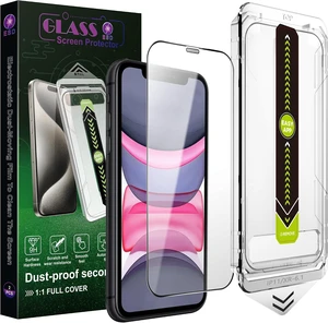 2 Pack Ultra HD Clear Screen Protector for iPhone 11/XR (6.1-Inch) 9H Tempered Glass Full Coverage Anti-Fingerprint Auto Dust Removal Bubble-Free Easy Installation 2 Pack Ultra HD Clear Screen Protector for iPhone 11/XR (6.1-Inch) 9H Tempered Glass Full Coverage Anti-Fingerprint Auto Dust Removal Bubble-Free Easy Installation