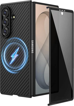 Case for Z Fold 8 Ultra with Privacy Screen Protector Carbon Fiber Case for Z Fold 8 Ultra with Privacy Screen Protector Carbon Fiber