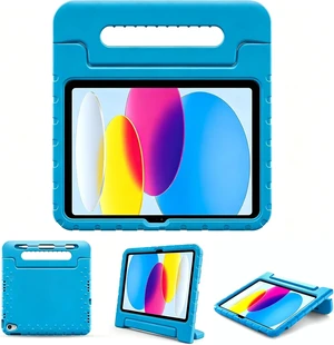 Kids Case for iPad A16 11th/10th Gen with Pencil Holder-Blue Kids Case for iPad A16 11th/10th Gen with Pencil Holder-Blue