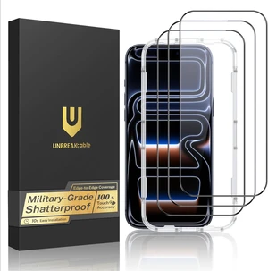 3-Pack Screen Protector for iPhone 17 Pro Full Coverage 3-Pack Screen Protector for iPhone 17 Pro Full Coverage