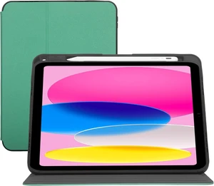 Click-in Rotating Case for iPad A16 11-Inch & iPad 10th Gen 10.9-Inch Military Grade Protective Folio Case with 360 Rotation Stand Pencil Holder & Elastic Closure Green - THZ96505US Click-in Rotating Case for iPad A16 11-Inch & iPad 10th Gen 10.9-Inch Military Grade Protective Folio Case with 360 Rotation Stand Pencil Holder & Elastic Closure Green - THZ96505US