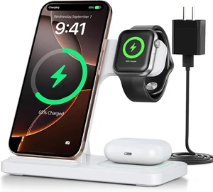 2026 Traveling Portable Wireless Fast Charger for & Android Charging Station 3 in 1 Charging for iPhone17 16 15 14 13 12 11 Watch & Air pods 4 3 2 Pro Galaxy-Gifts for Family 2026 Traveling Portable Wireless Fast Charger for & Android Charging Station 3 in 1 Charging for iPhone17 16 15 14 13 12 11 Watch & Air pods 4 3 2 Pro Galaxy-Gifts for Family